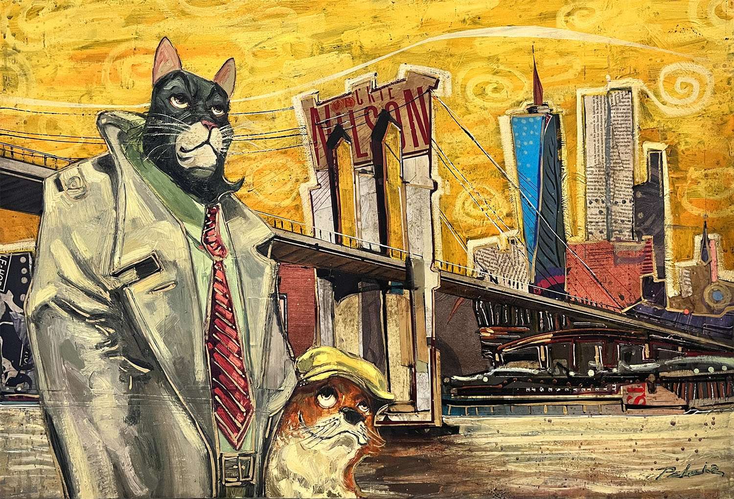 Cốt truyện Blacksad hấp dẫn, sâu sắc là một điểm nhấn