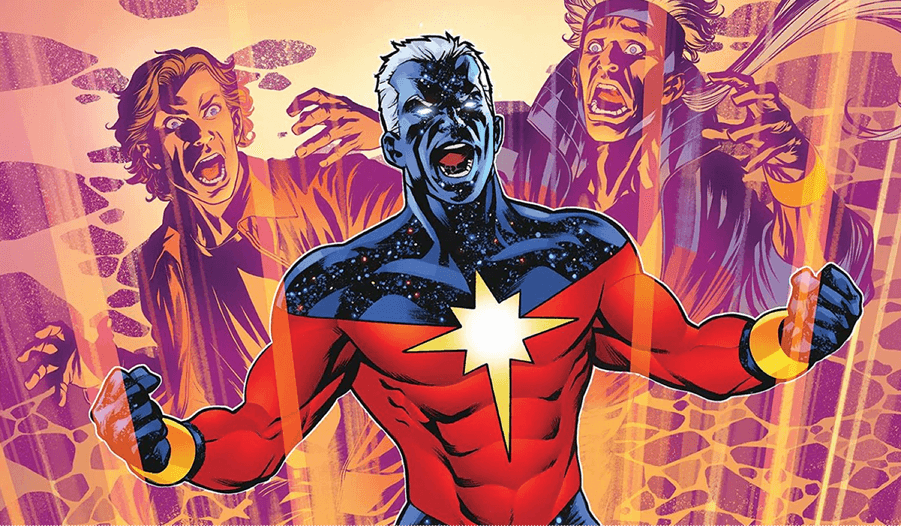 Genis-Vell mang trên vai trọng trách của một Captain Marvel